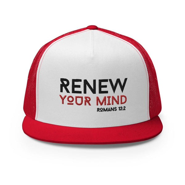 Renew Your Mind Trucker Cap - Red